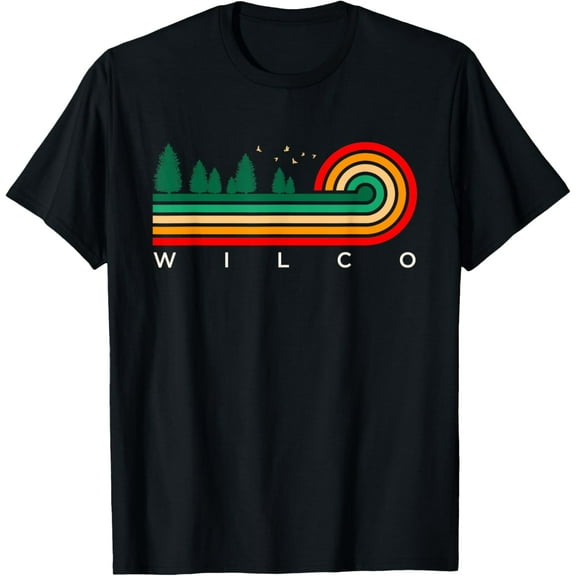 Evergreen Vintage Stripes Wilco, Texas T-Shirt