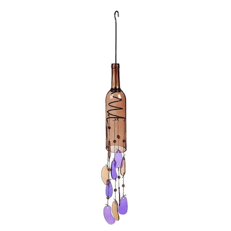 Evergreen Wind Chime, Orange Bottle