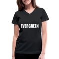 Evergreen Women's VNeck TShirt