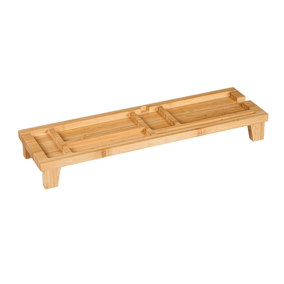 Evergreen Wood Over the Keyboard Desk Organizer