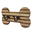 thumbnail image 1 of Evergreen Wooden Dog Bone Wall Hook, 6'' x 3'' x 12'' inches, 1 of 1