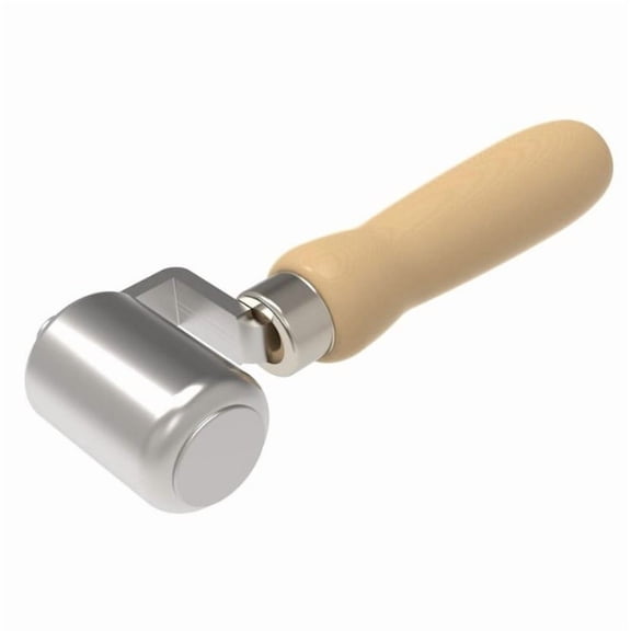 Everhard 1.5" Steel Seam Roller with Radiused Edge