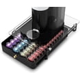 thumbnail image 1 of Everie Crystal Tempered Glass Top Organizer Drawer Holder Compatible with Nespresso Vertuo Capsules, Compatible with 40 Big or 52 Small Vertuoline Pods, NP02, 1 of 5
