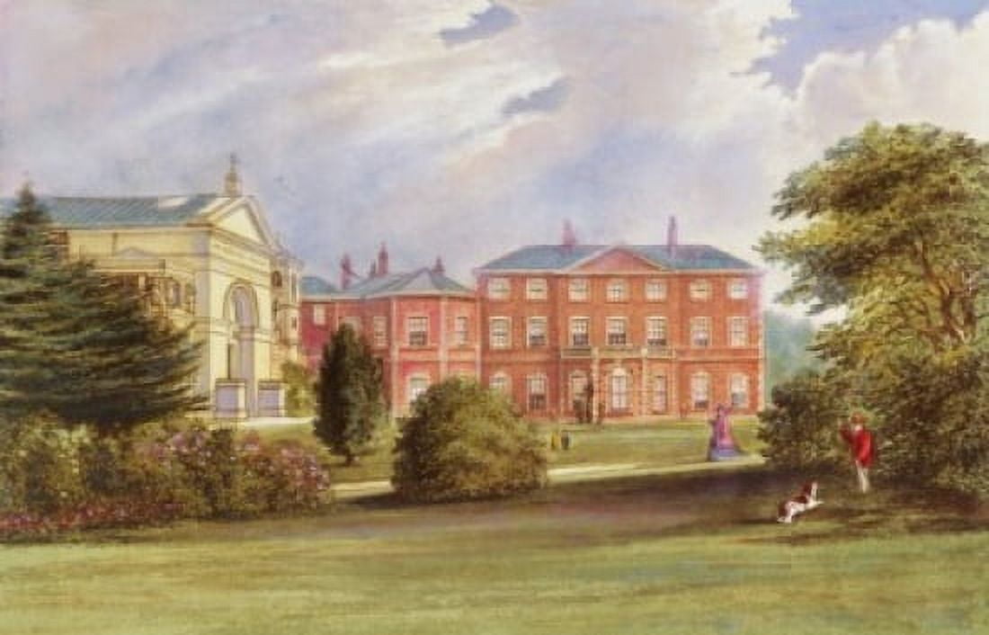 Everingham Park Yorkshire World HistoryGreat Britian Canvas Art - (18 x 24)