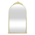 thumbnail image 1 of Everlaine Modern Victorian Gold Wall Accent Mirror, 1 of 1