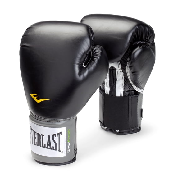 Everlast 12oz Black Pro Style Training Boxing Gloves
