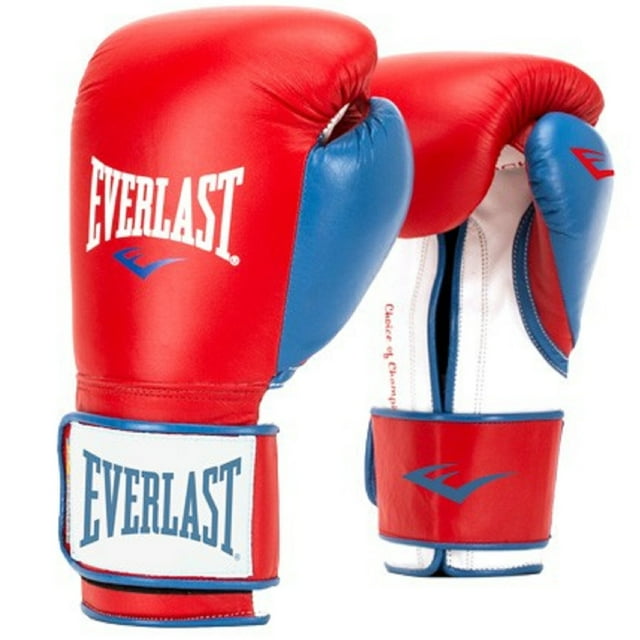 Everlast 14 oz Men's Powerlock Hook/Loop Gloves, BlackGold