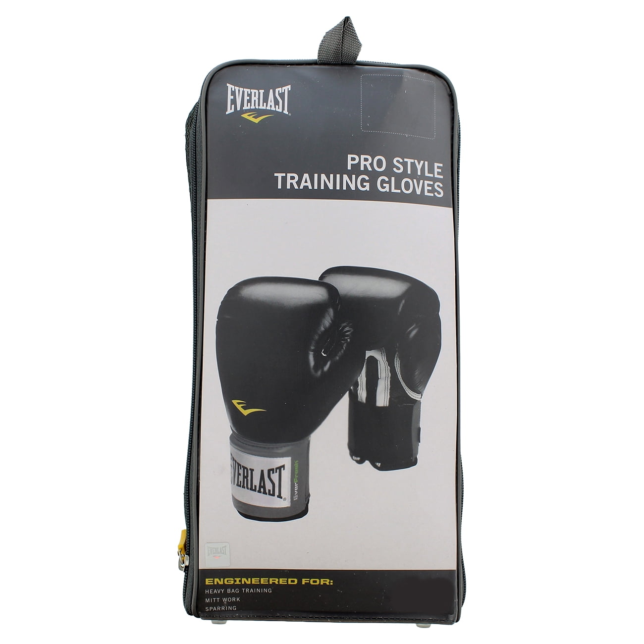 Everlast 16 Oz. Black Pro Style Boxing Gloves - Walmart.com