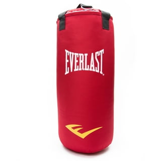 punching bags on stand