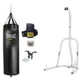Everlast 70 lbs. Heavy Bag Kit with Everlast SingleStation Heavy Bag Stand, White