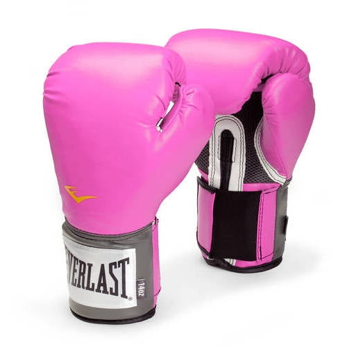 Doorbraak logica Weven Everlast 8 Oz. Pink Pro Style Training Boxing Gloves - Walmart.com