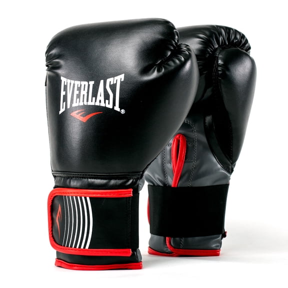 Everlast Core Training Gloves for Boxing, Black, 12 oz