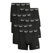 Everlast Mens Boxer Briefs Breathable Cotton Underwear Pack, 6-Pack