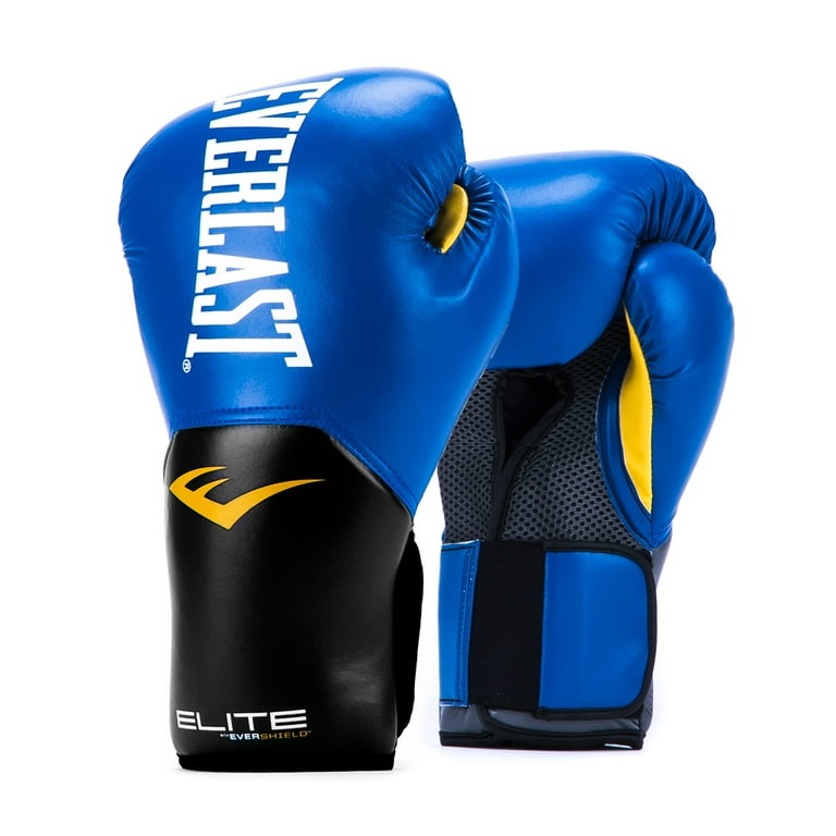 Everlast Elite ボクシンググローブ 青 Everlast Elite Training Gloves Blue 16 oz. - Walmart.com