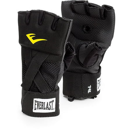 "Everlast EverGel Handwraps - Black/Yellow"