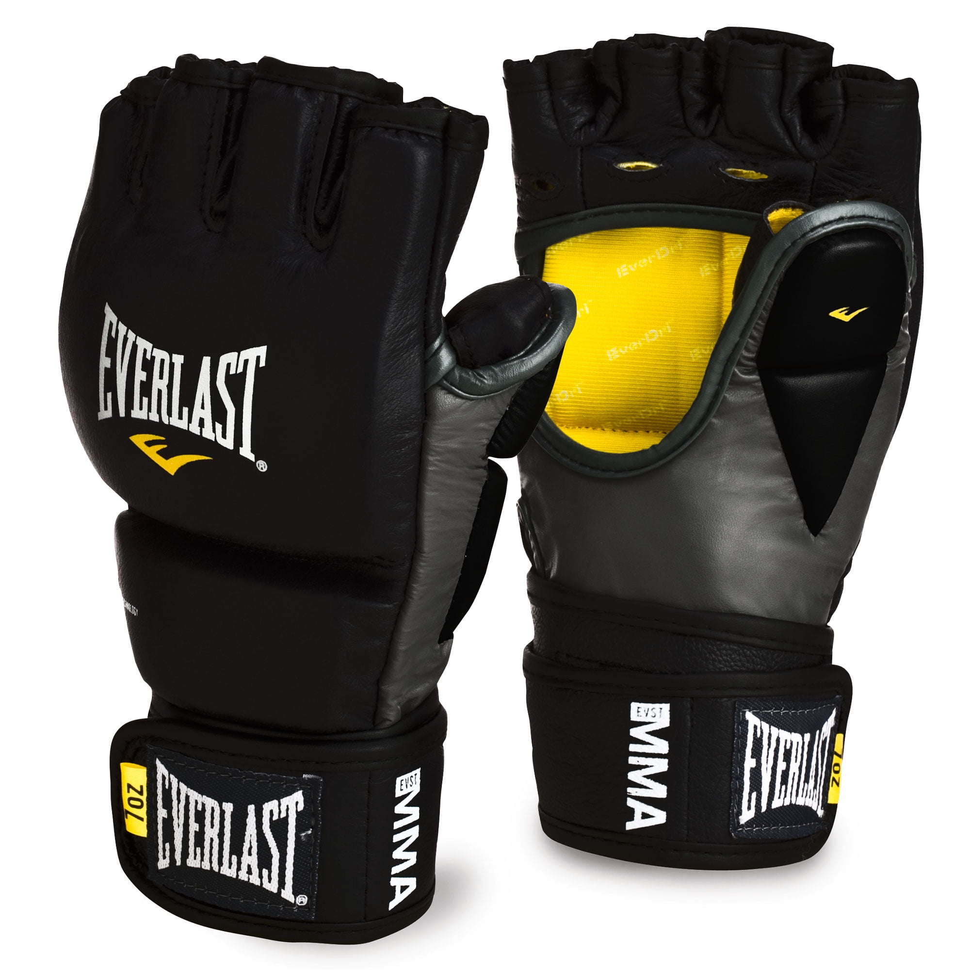 Everlast MMA Kick Boxing Gloves Black : : Sports