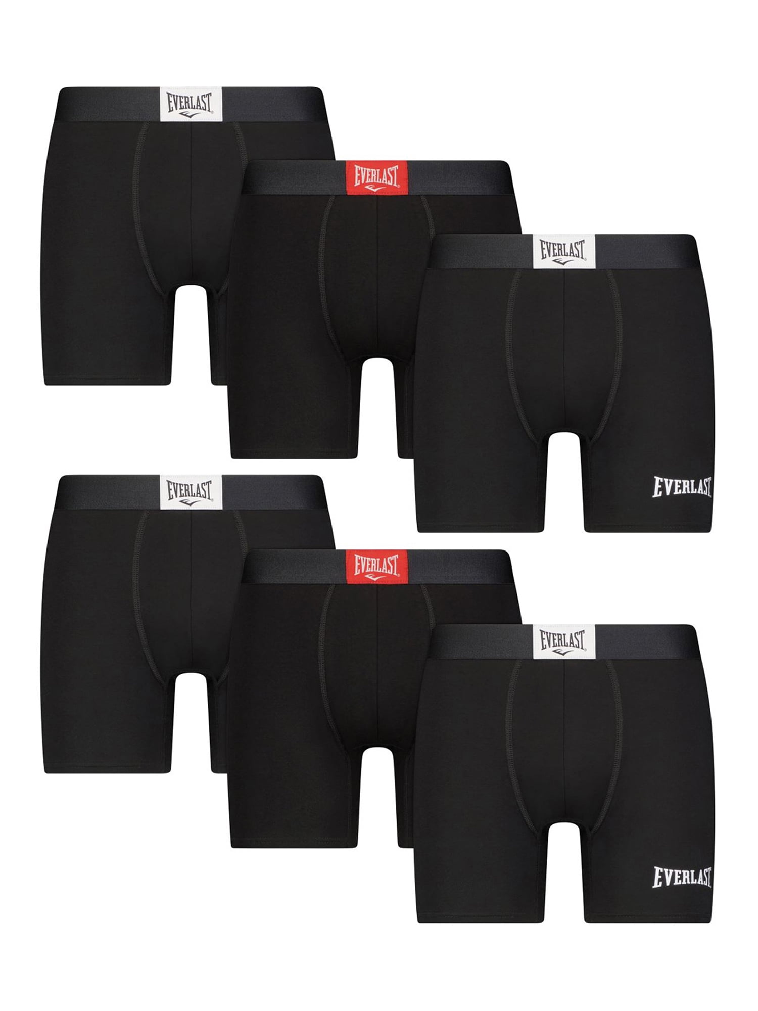 Everlast Men's Boxer Briefs, 6 Pack
