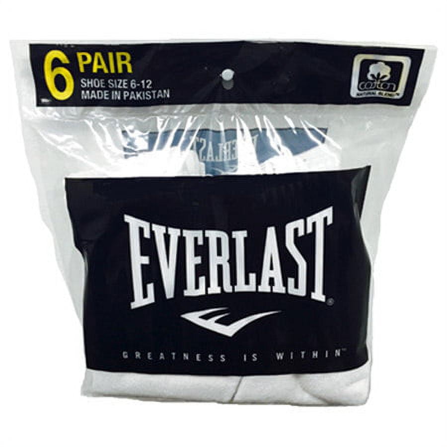 Everlast Men's High Ankle Socks (Pack of 6)