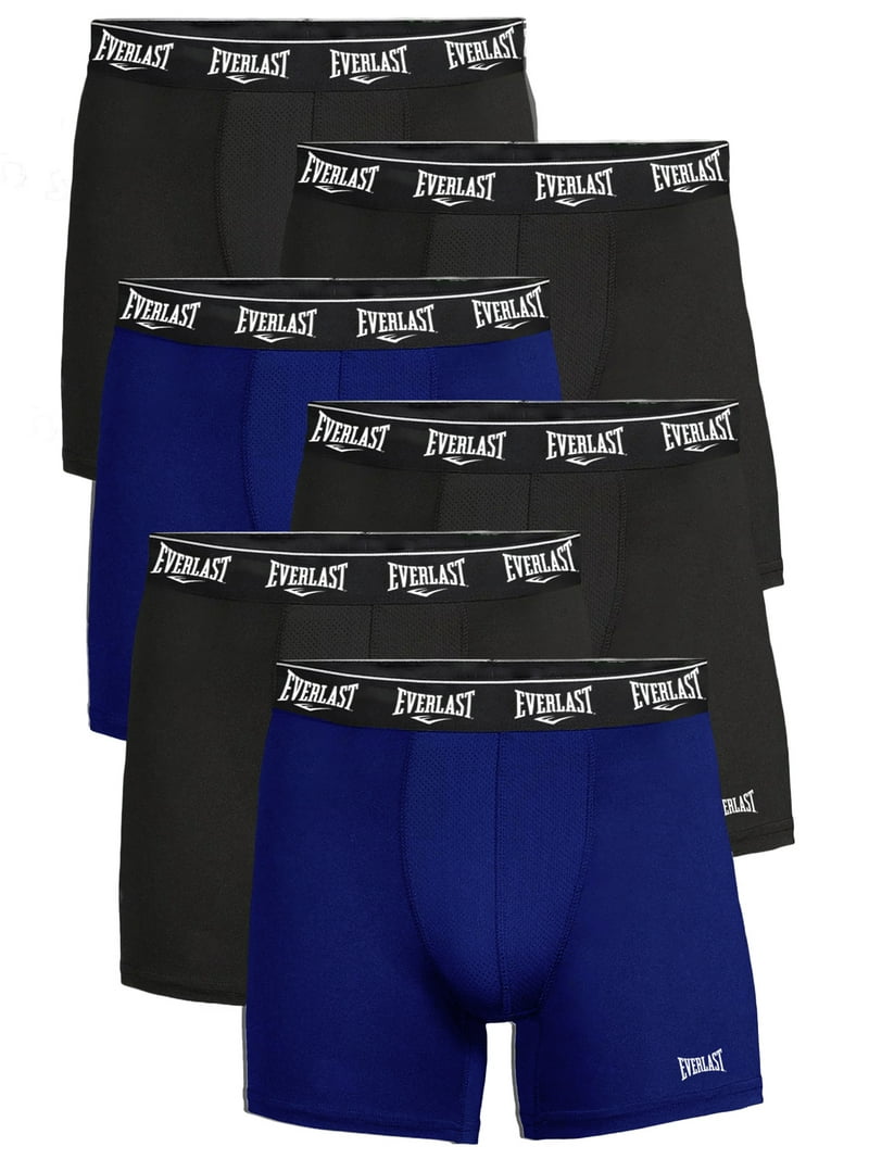 Everlast Mens Boxer Briefs Active Performance Breathable Underwear