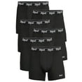thumbnail image 1 of Everlast Mens Boxer Briefs Active Performance Breathable Underwear for Men, Black Medium 6-Pack, 1 of 7