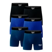 Men's Cotton Stretch Underwear Boxer Briefs with Fly, 6-Pack