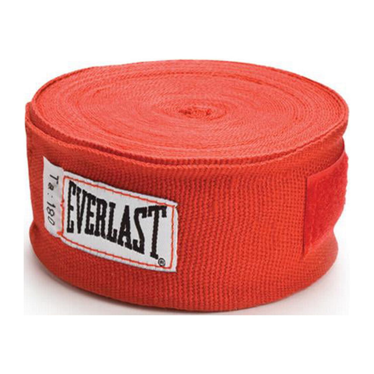 Everlast Pro Hand Wraps  180 Inch Boxing Wraps for Training, MMA & Muay Thai  Red (1 Pair)