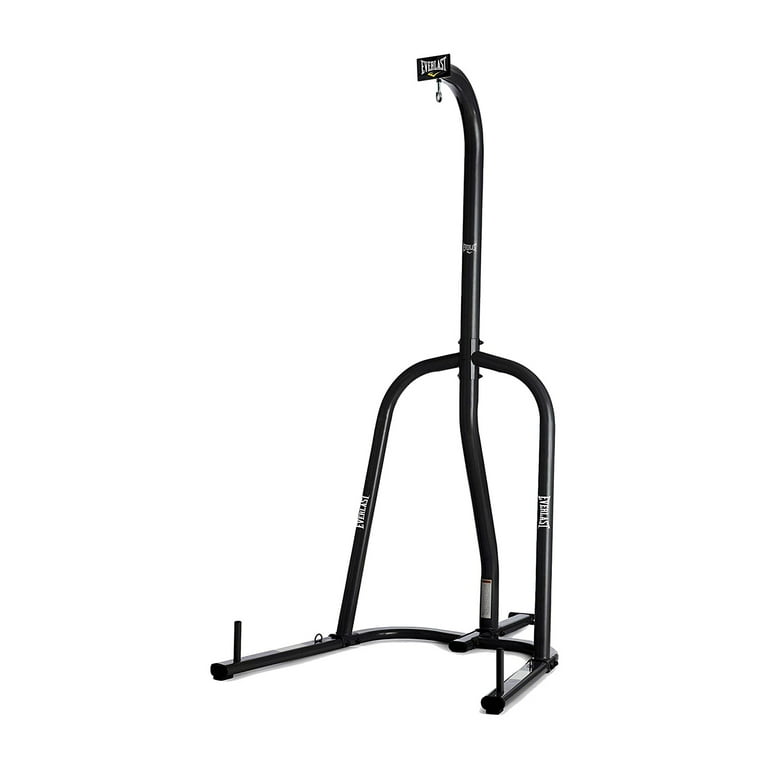 Everlast Heavy Bag Stand Boxing MMA Equipment 100 Pound Capacity Black Walmart