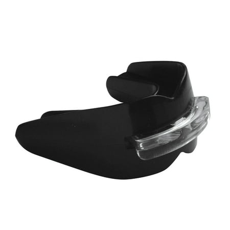 Everlast Double Mouthguard – Custom Fit, BPA-Free Sports Protection, Black
