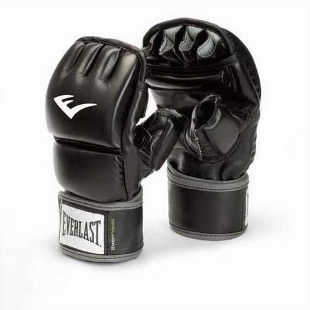 Everlast Wrist Wrap Heavy Bag Gloves, Small and Medium, Black