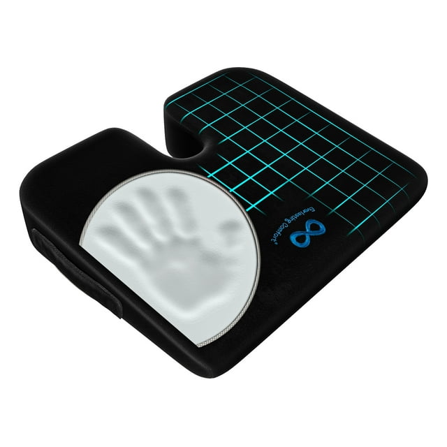 Everlasting Comfort Car and Truck Seat Cushion, Memory Foam Wedge Chair