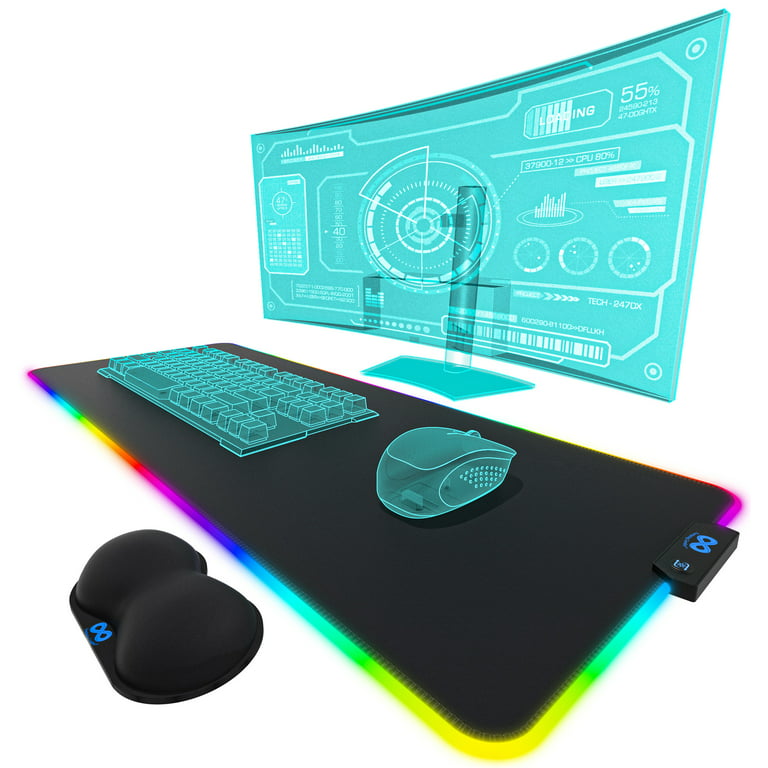 Everlasting Comfort Gaming Mouse Pad - Large Oversized Mouse Pad