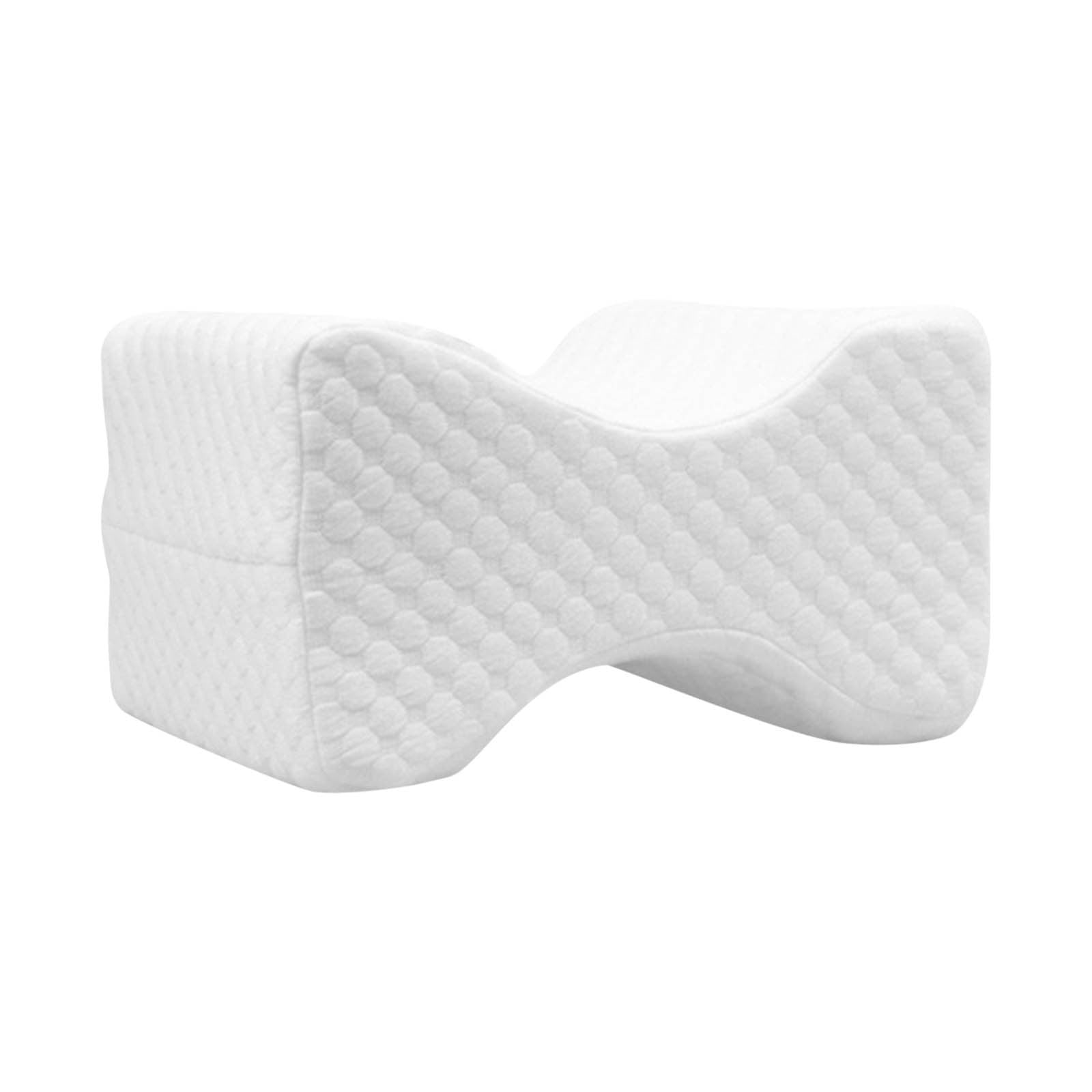 Everlasting Comfort Knee Pillow for Side Sleepers Dual Concave Design Aligns Spine and
