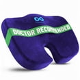 thumbnail image 1 of Everlasting Comfort Memory Foam Seat Cushion for Office Chairs and Car Seats, 1 of 10