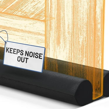 Everlasting Comfort Under Door Draft Stopper – 2” Thick Under Door Draft Blocker & Gap Guard Seal