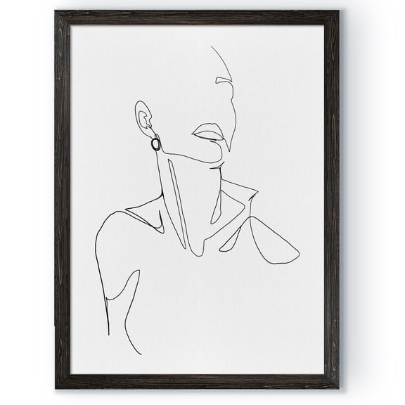 Wexford Home Everlasting Elegance II-Framed Canvas - Black - 22X30