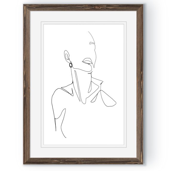 Wexford Home Everlasting Elegance II-Framed Print - Espresso - 22X30