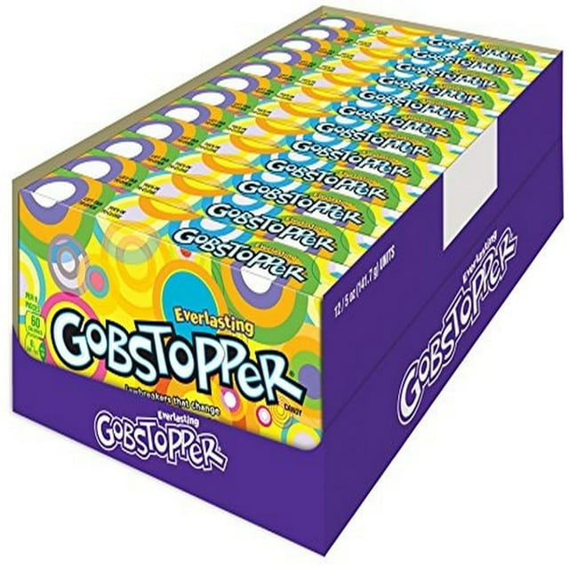 Everlasting Gobstopper Candy, Jawbreaker Candy, 5 Ounce Movie Theater