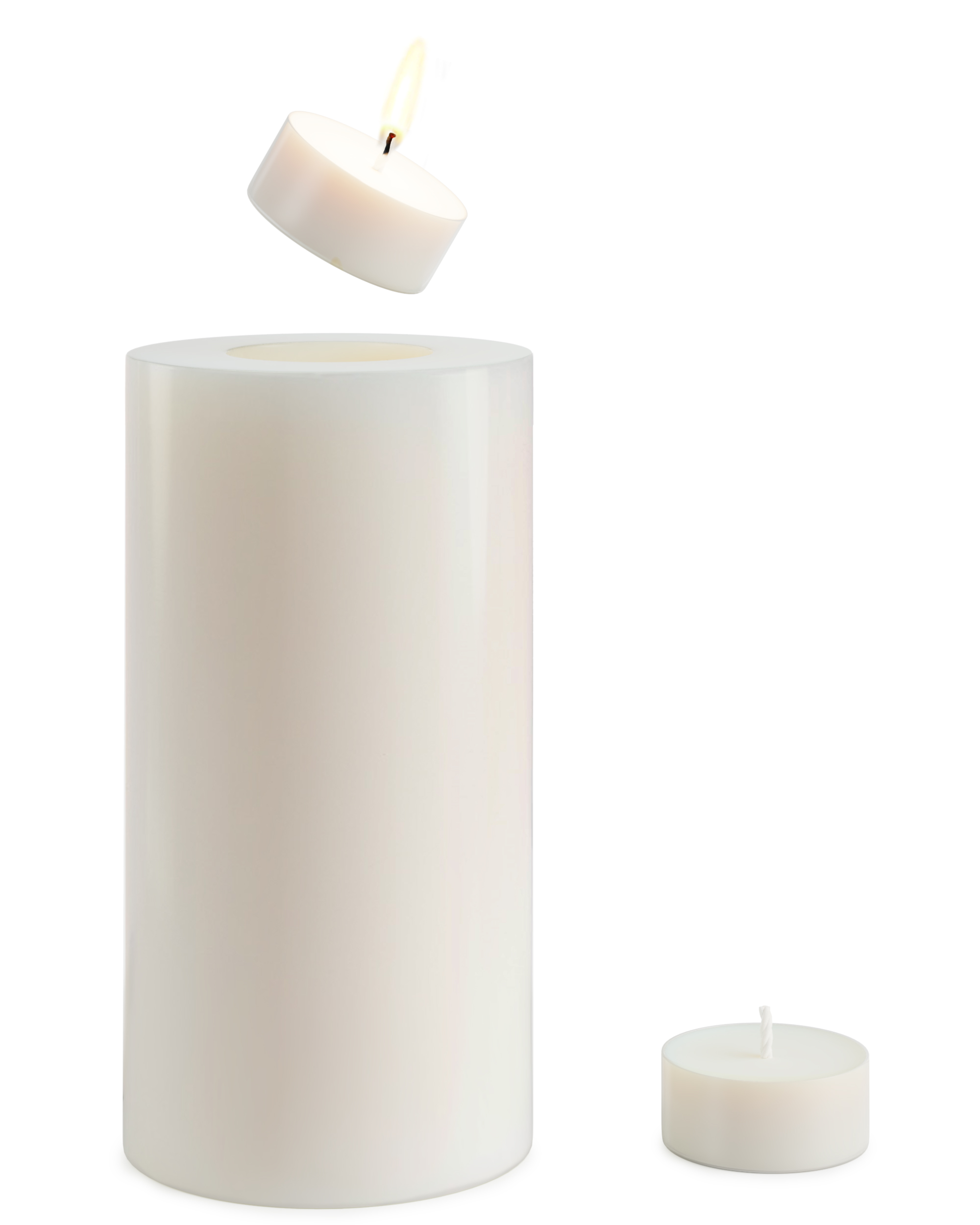 Sugar Candle Candle Holder That Extinguishes Dumpster Candle Holder