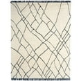 thumbnail image 1 of Everloom Angelo Luca Abstract Geometric Ribbed Area Rug, Ivory/Black, 5'2"x7'2", 1 of 9