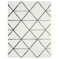 thumbnail image 1 of Everloom Carmen Cosmo Modern Diamond Area Rug, Ivory/Silver, 5'2"x7'2", 1 of 8