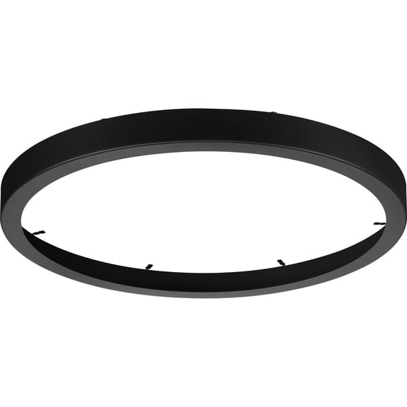 Everlume Collection Black 14" Edgelit Round Trim Ring