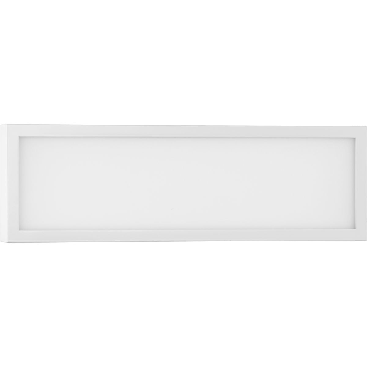 Satin White 16" Frosted Glass LED Bath Vanity Light