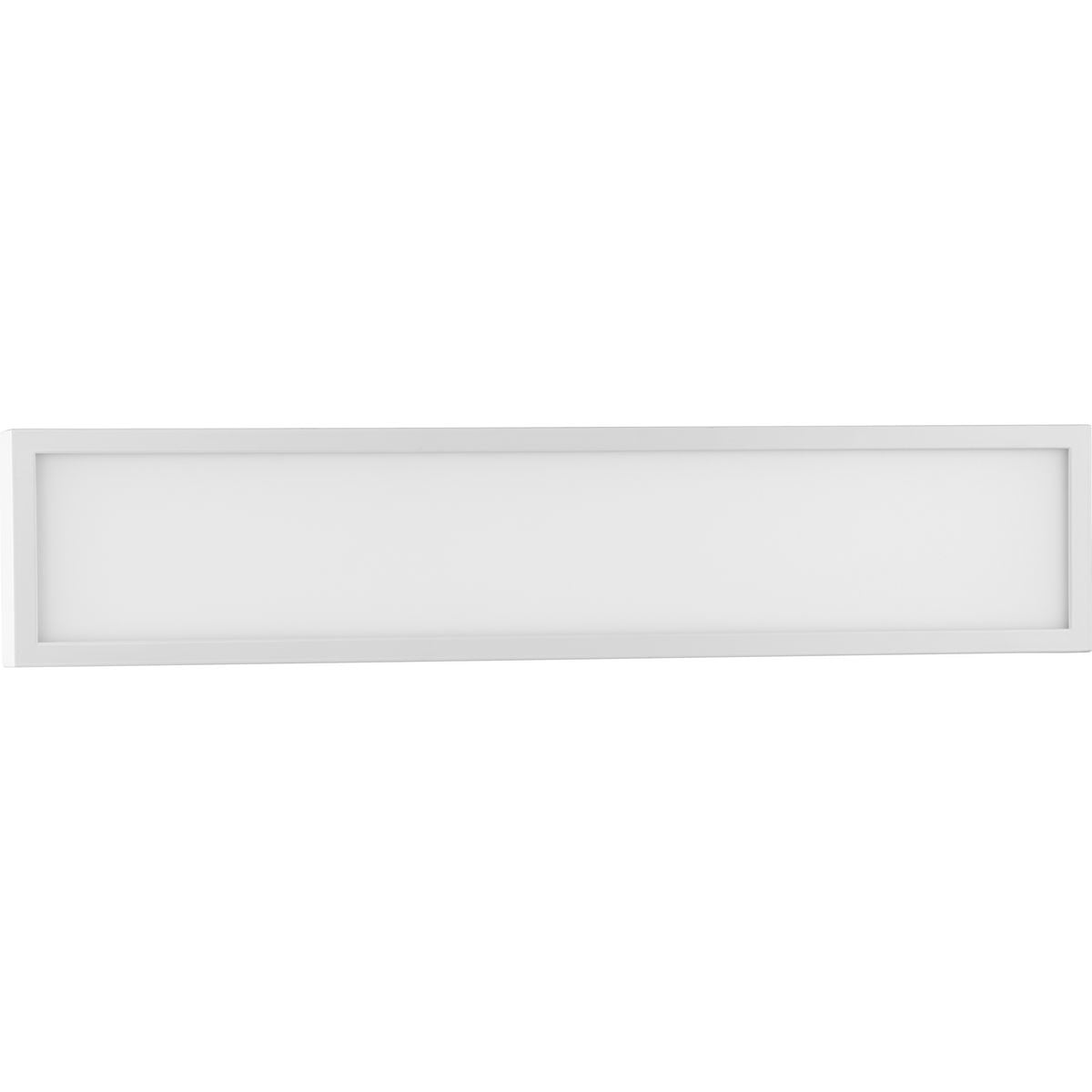 Satin White LED Bath & Vanity Light with Frosted Diffuser