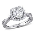 thumbnail image 1 of Everly Women's Created Moissanite 10K White Gold Engagement Ring, 1 of 7