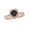 thumbnail image 1 of Everly Women's Diamond 14K Rose Gold Engagement Ring, 1 of 7