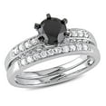 thumbnail image 1 of Everly Women's Diamond 10k White Gold Bridal Set, 1 of 6