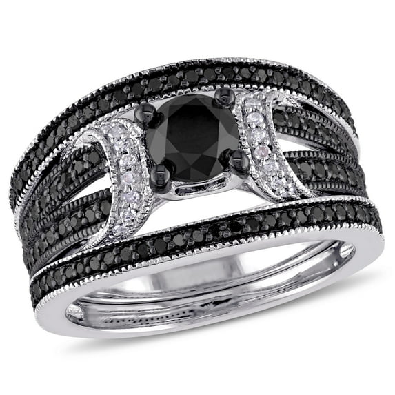 Everly Women's Diamond Sterling Silver Bridal Set