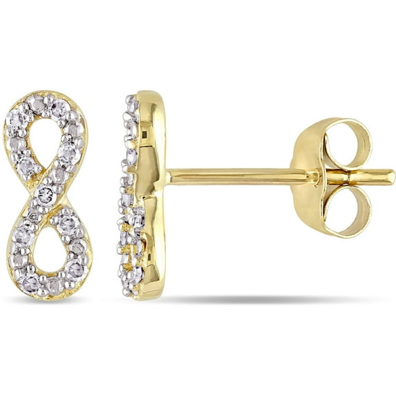 Everly Women's Diamond 10k Yellow Gold Earrings