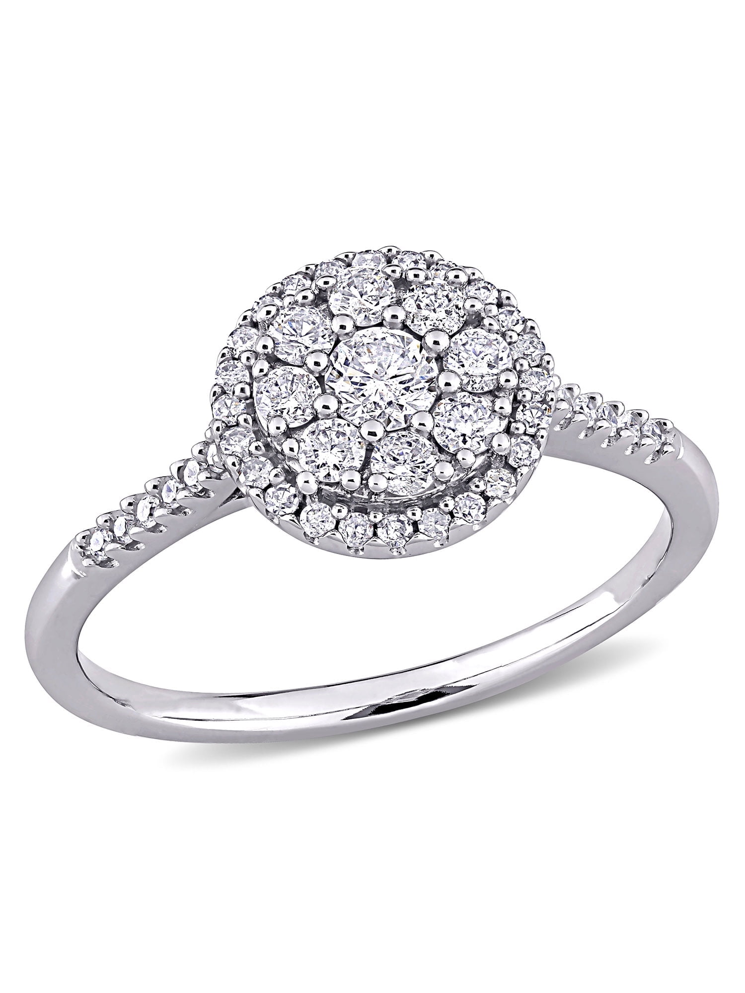 Everly Women's Diamond 10K White Gold Engagement Ring