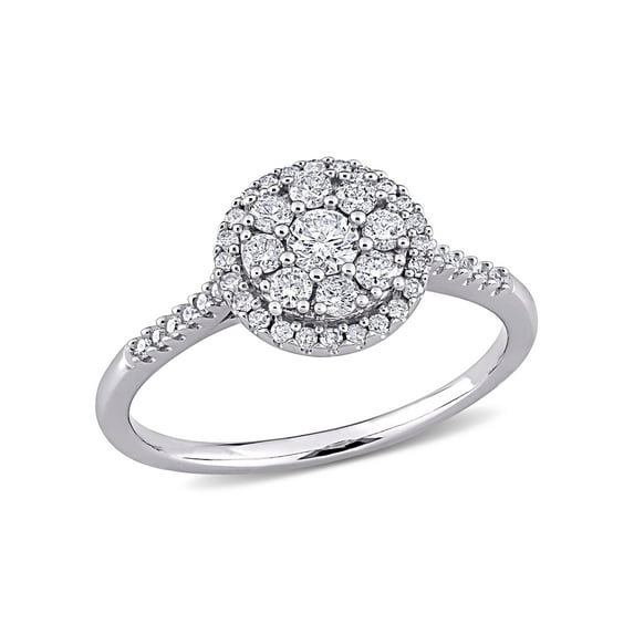 Everly Women's Diamond 10K White Gold Engagement Ring